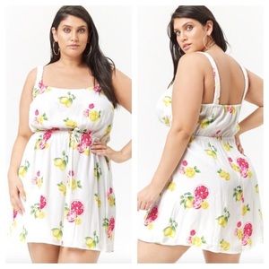Forever 21 plus citrus print mini